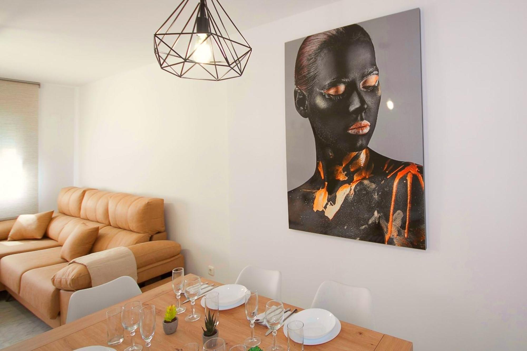 Ave Huelin 3Rooms Alojamiento Con Parking Y Ac マラガ エクステリア 写真